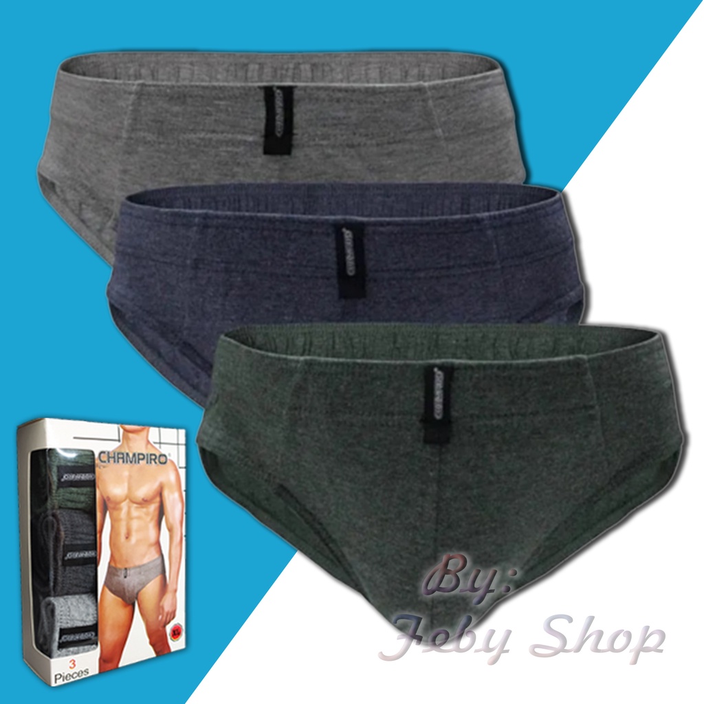 Celana Dalam Pria Champiro Brand - CD Laki - Laki Dewasa Premium