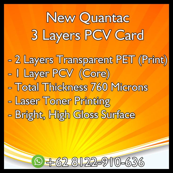 

BEST SELLER !!! ID CARD PVC DIGITAL A3+ QUANTAC TERLARIS