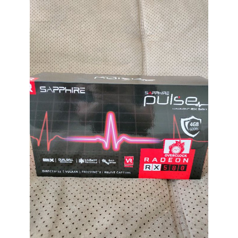 Ready Bekas Sapphire Radeon RX580 Pulse 4GB DDR5 256BIT GPU