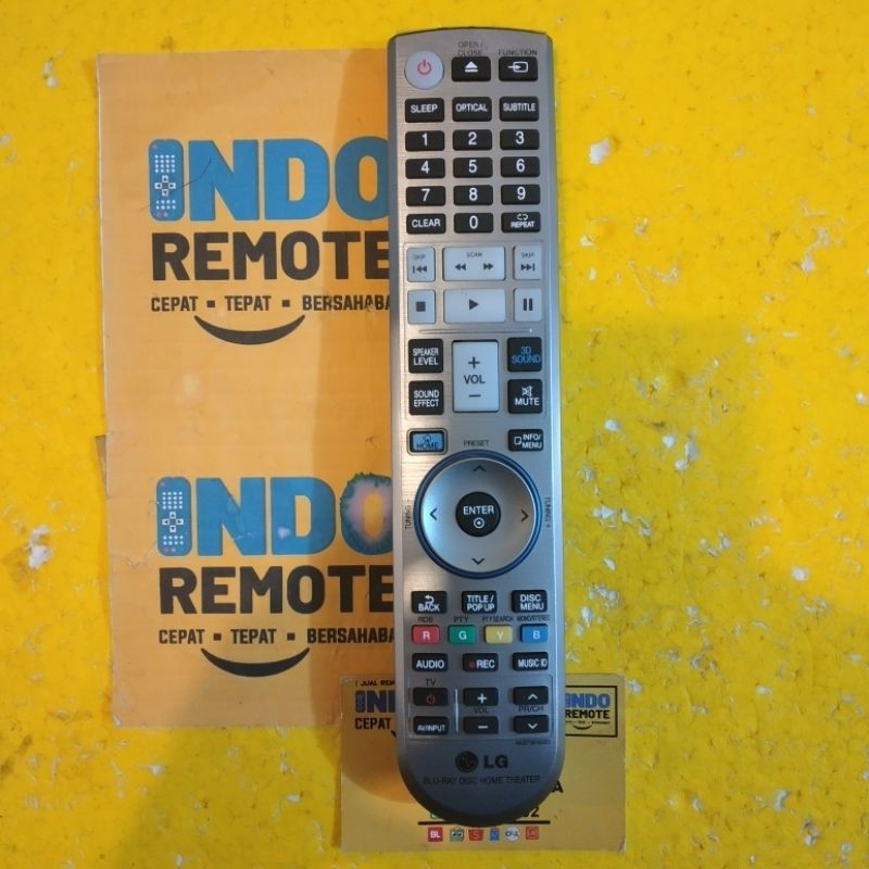 REMOTE BLURAY DISC HOME THEATER LG ORIGINAL