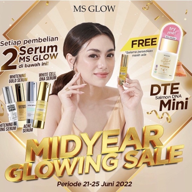 Serum MS Glow free DTE MINI/JJ Glow