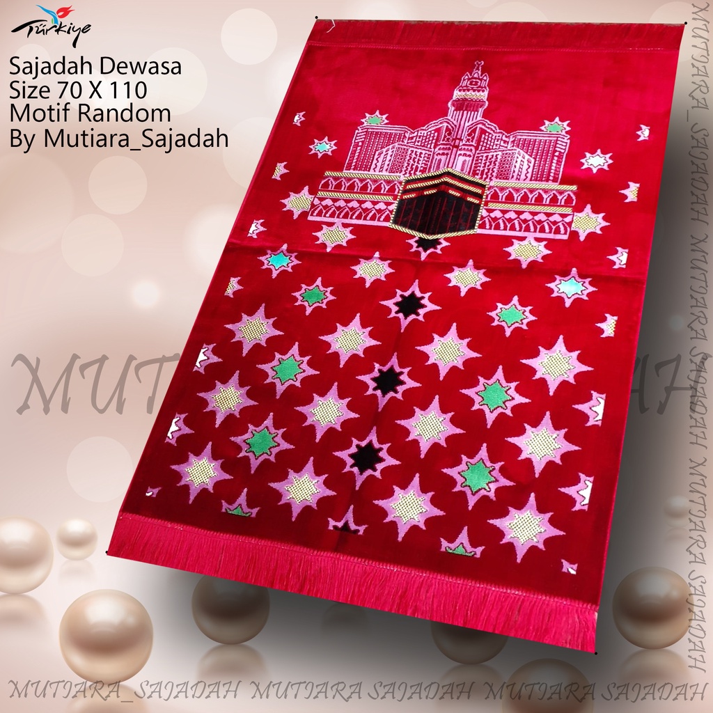 Sajadah Tebal Turki Bulu Premium Dijamin Halus