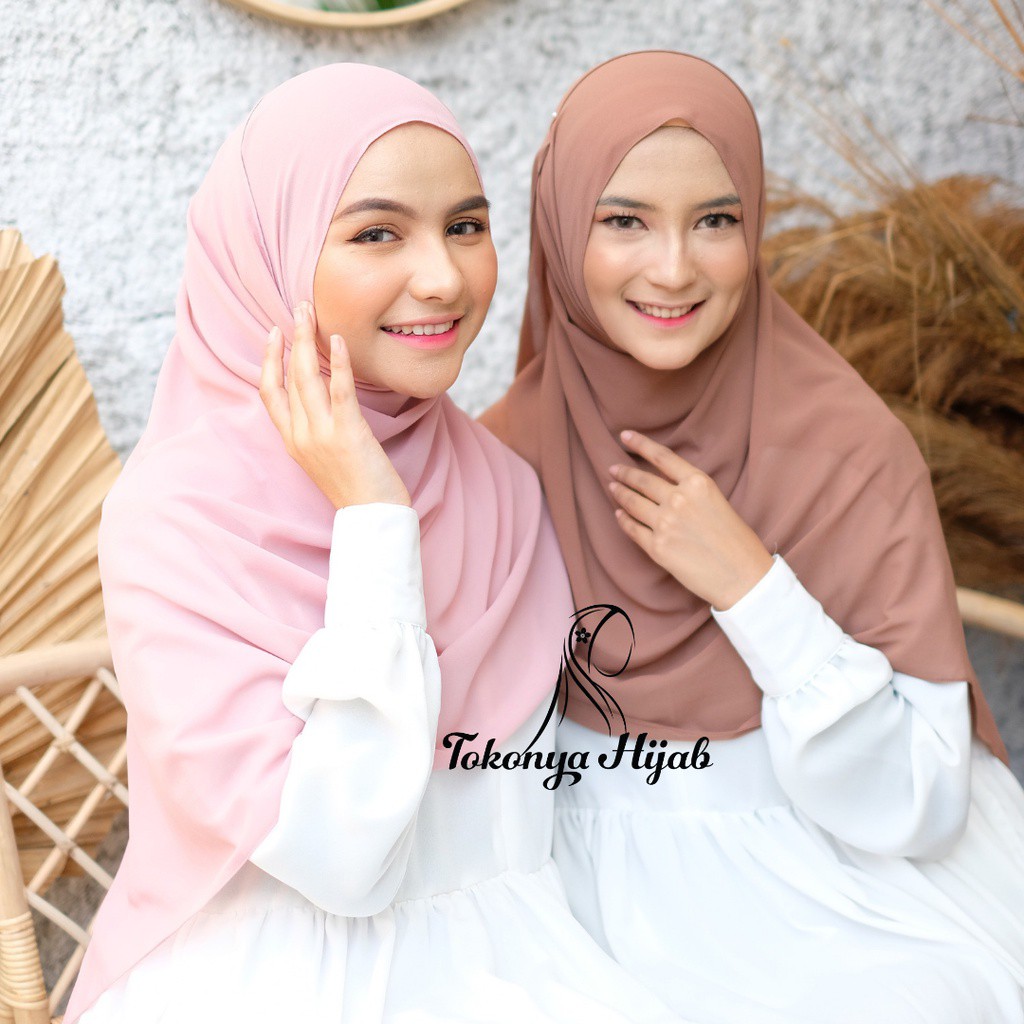 Pashmina Ceruty Babydoll Premium 180x75 | Hijab Kerudung Pashmina Syari