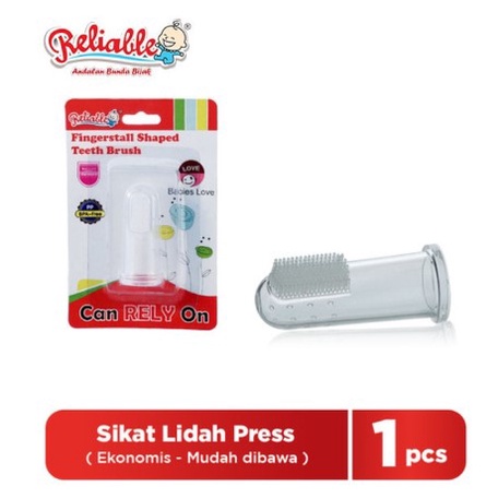 RELIABLE Sikat Lidah / Sikat Lidah Bayi 8838 8868