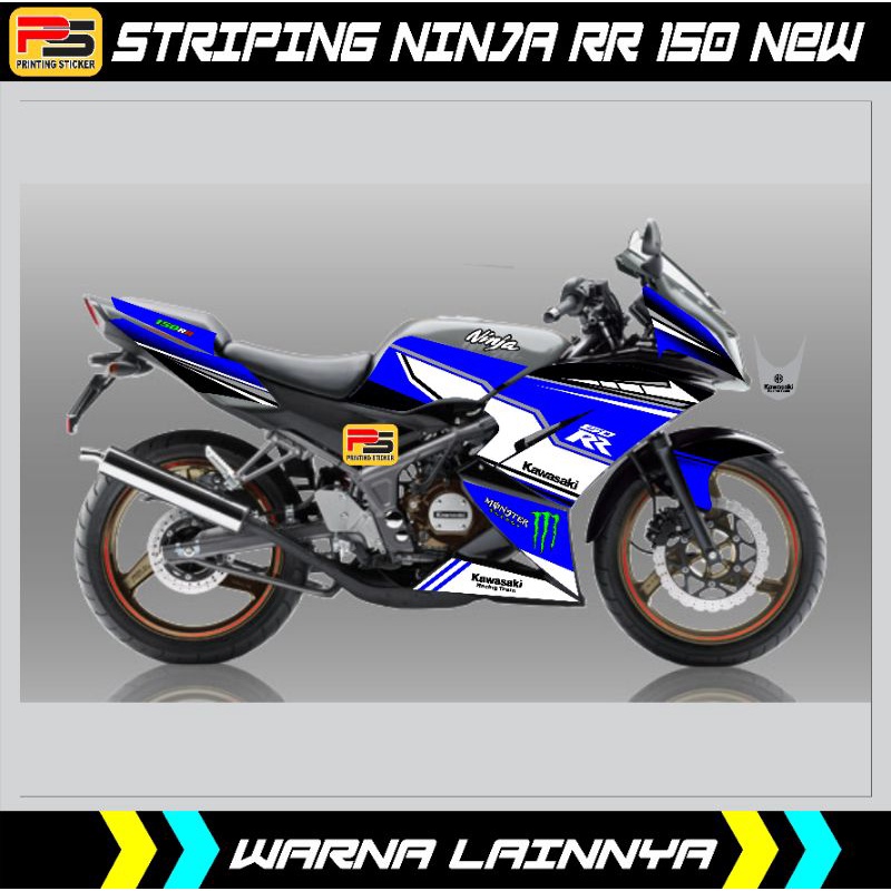 STRIPING/STICKER DECAL LIST BODY NINJA 150 RR SE 2015/NINJA RR 150 SE 2015