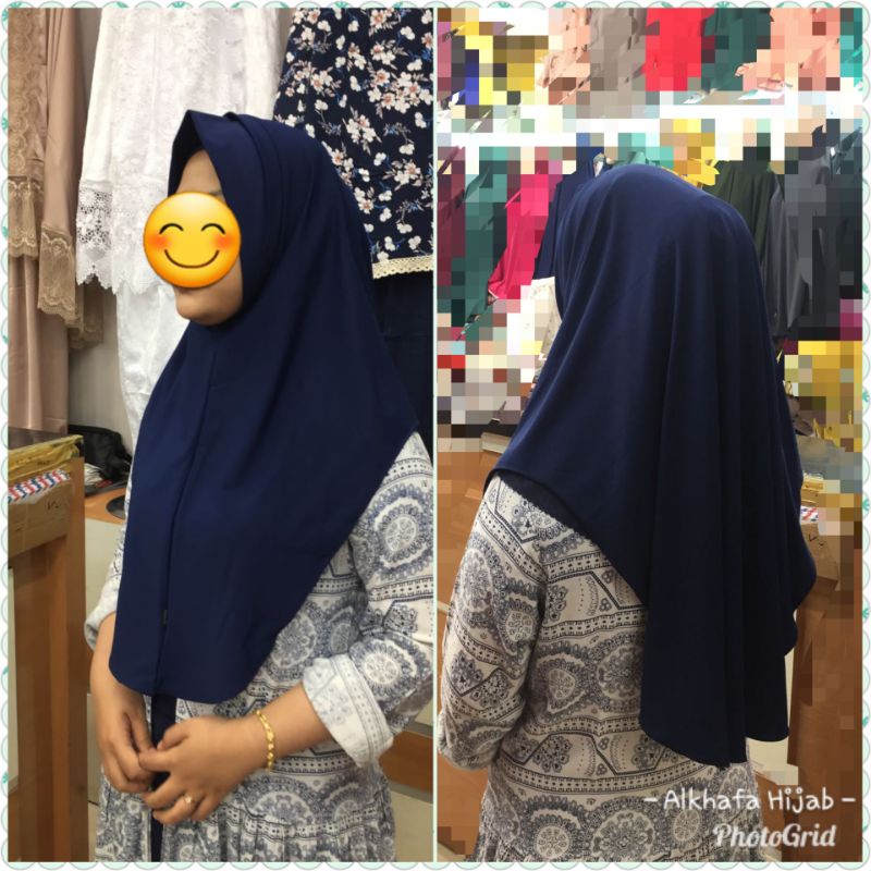 Hijab Slit Masker On Hijab by KHALID