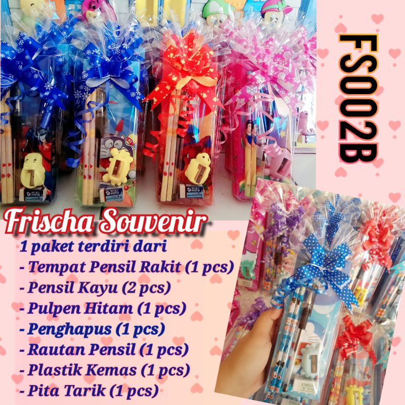 

Paket Hemat FS002B / Bingkisan ulang tahun / souvernir ultah / alat tulis set / Stationary / hadiah