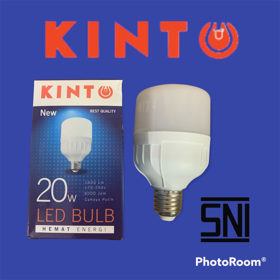 LAMPU LED KINTO CAPSULE LED 20WATT PUTIH BULB