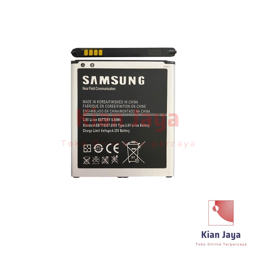 Baterai Samsung Galaxy S4 i9500 i9502 Grand 2 G7106 Original OEM Batre Batrai Battery Hp B600BC Ori