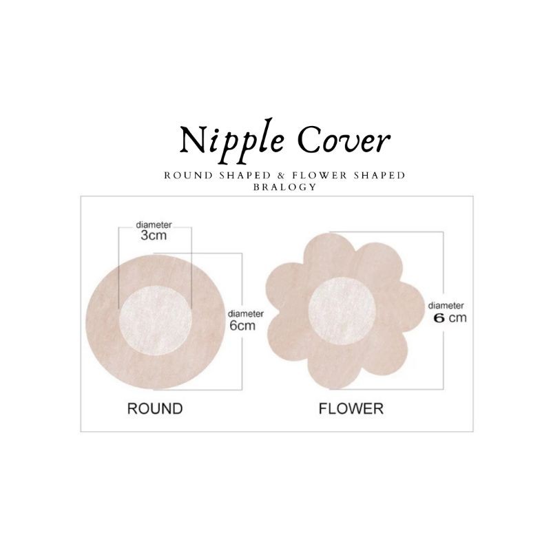 Bralogy - Boob Tape / Bra Tape / Body Tape 5 meter GRATIS NIPPLE COVER &amp; GUNTING