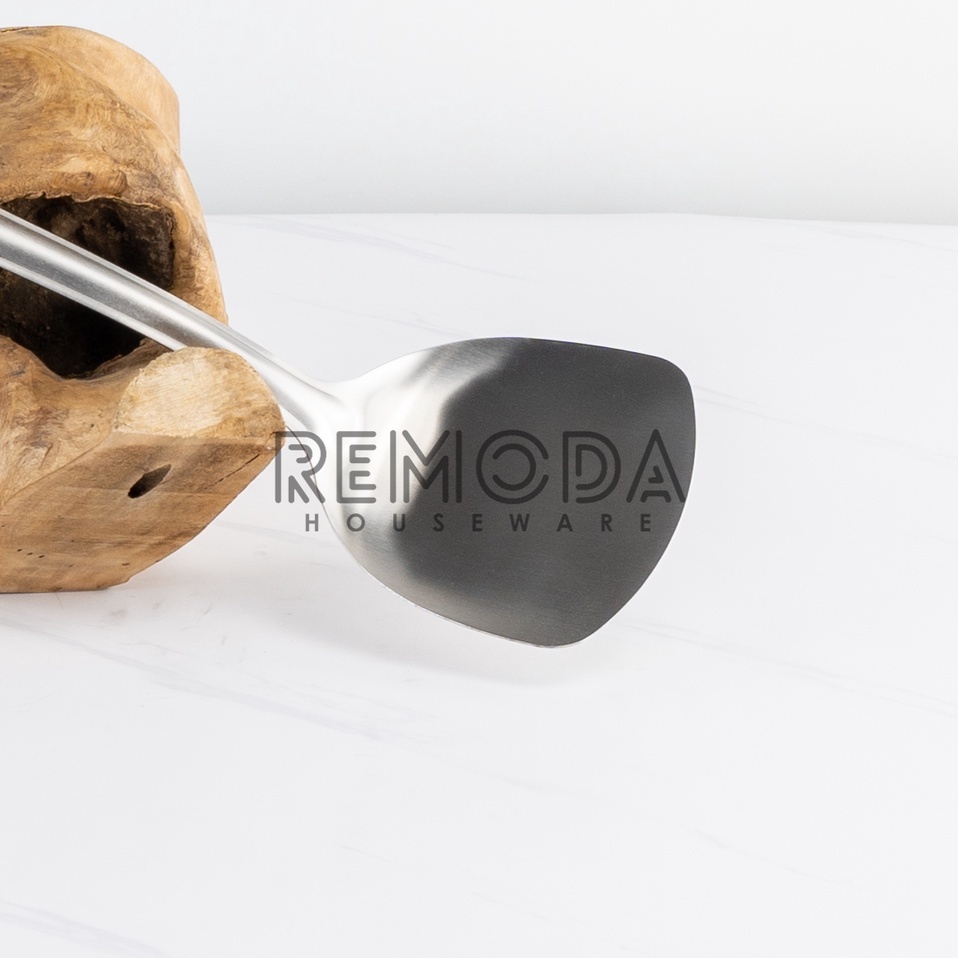 [ REMODA] ERUS / SODET PANJANG TEBAL STAINLESS STEEL GAGANG KAYU