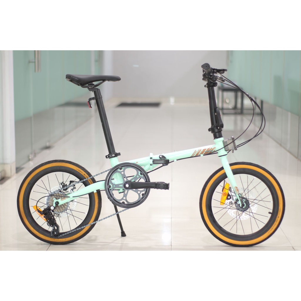 Sepeda Lipat Element Troy 8 Speed 16 Inch New 2022