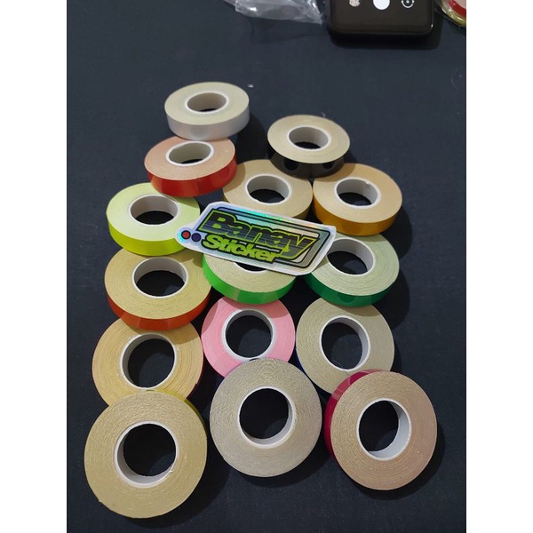 STICKER LIST VELG LIST GULUNG 1 CM REFLECTIVE