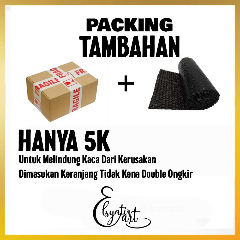 

Packing Tambahan Bubble Warp