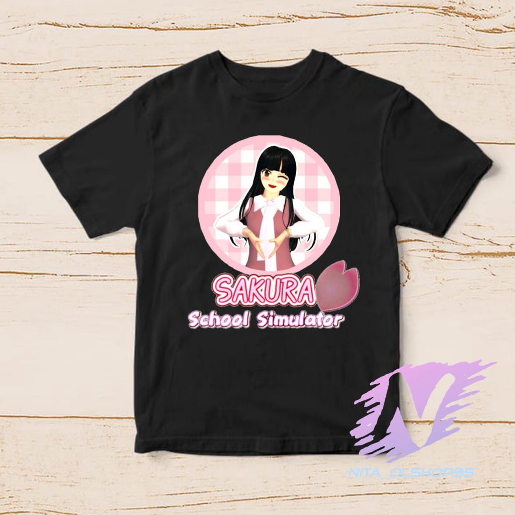 kaos sakura school simulator love kaos anak terlaris