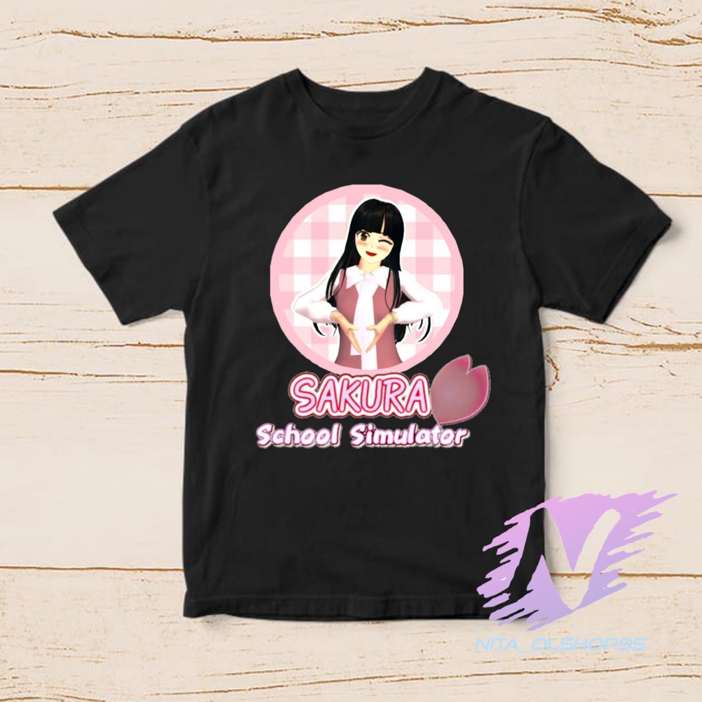 kaos sakura school simulator love kaos anak terlaris