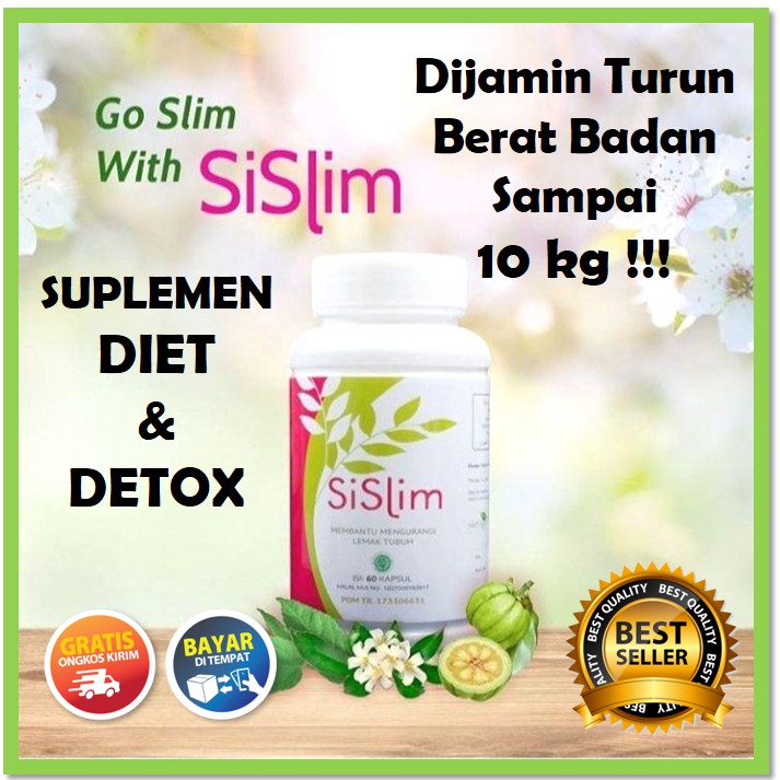 Mg Slim Diet Ummi Amizah Mygluta | Mgslim Sislim Suplemen Pelangsing  & Obat Diet Herbal Penurun Ber