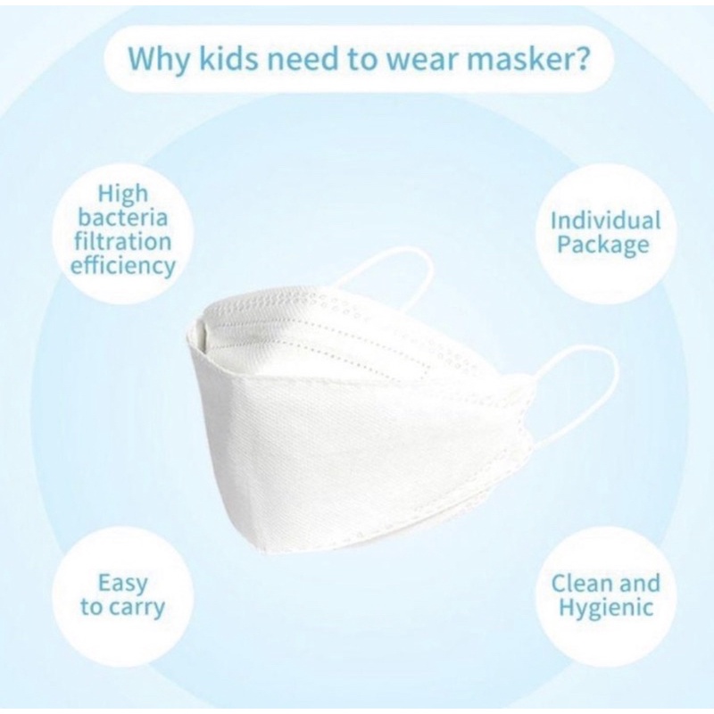 Murah masker anak CareIon kf94 putih