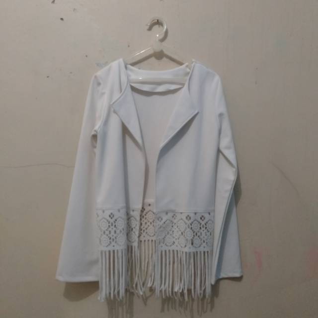 [Preloved] Blazer Putih