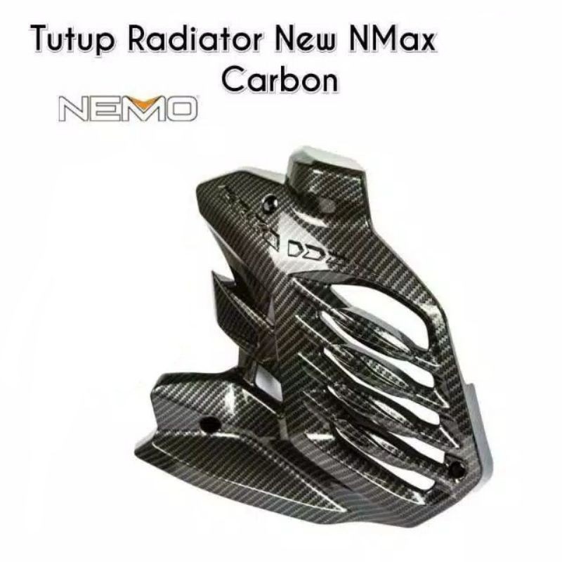 Cover Radiator Nmax New/Aerox New Karbon Tutup Radiator Nmax New 2020-2021-2022/Aerox 2021 Karbon