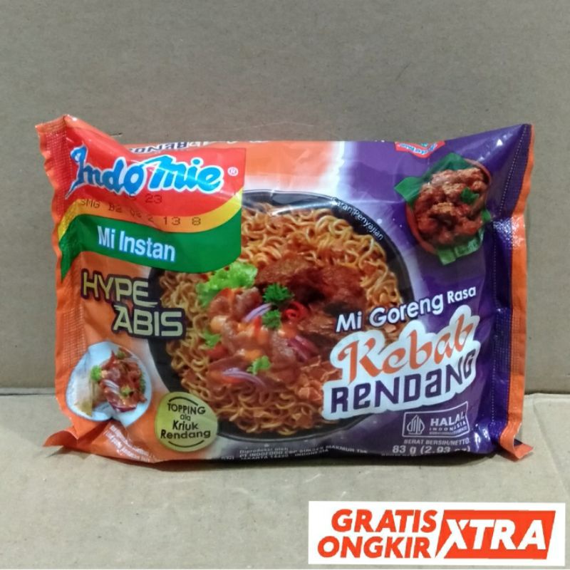 

INDOMIE GORENG KEBAB RENDANG 83GR