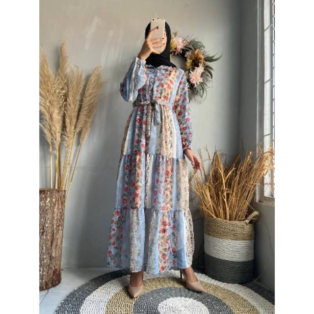 DRESS ZARA IMPORT | FASHION WANITA | PAKAIAN WANITA