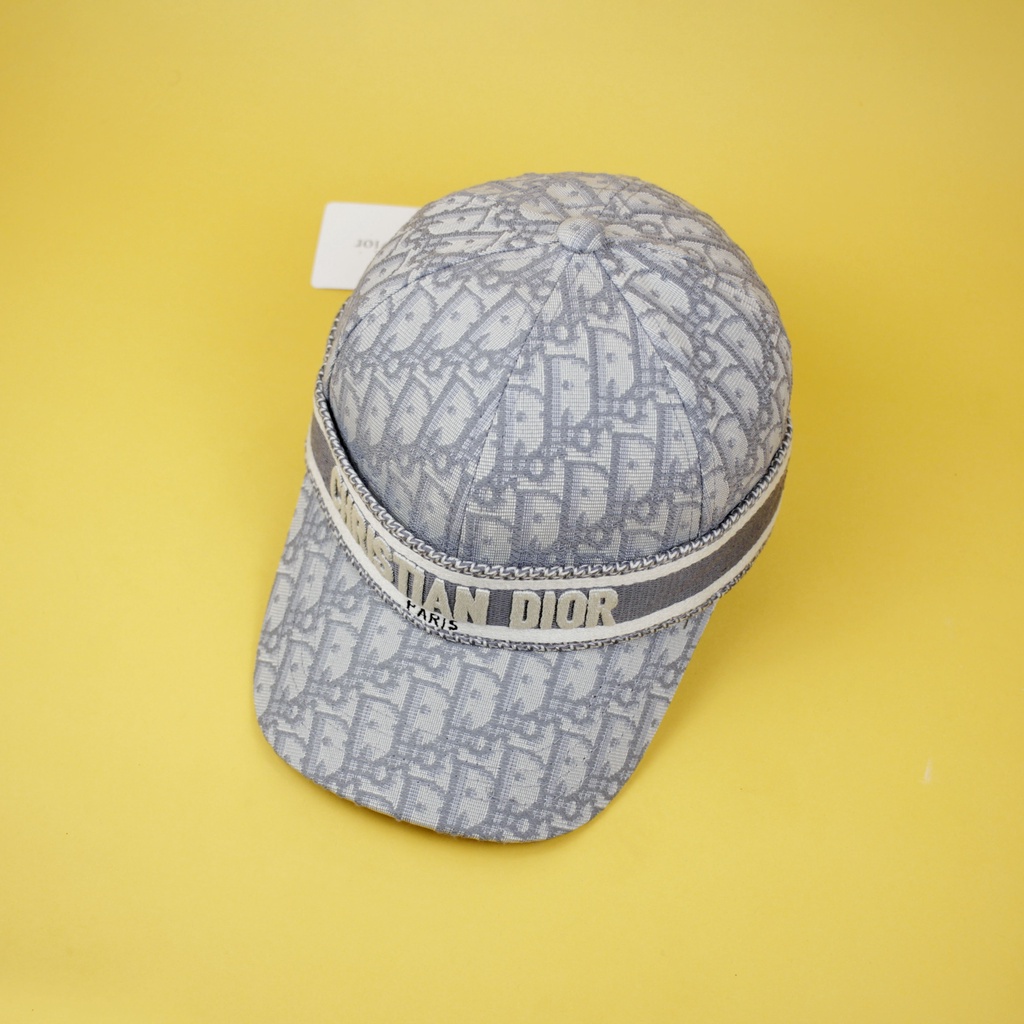 Topi Baseball Christian Dior Monogram Blue