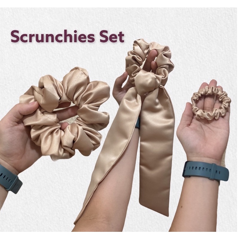 Fawn’G Handmade - Scrunchies Set | 3 Styles Scrunchie