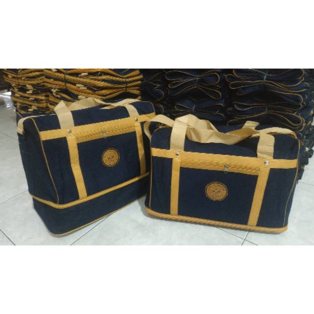 Tas levis kendang susun / Tas Pakaian / Tas Travel / Tas Mudik