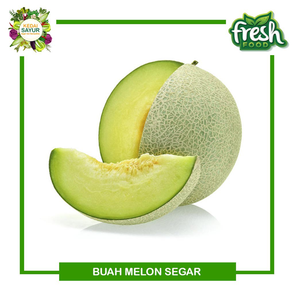 Jual Buah Melon Hijau Manis Segar 1 Kg Gerai Sayur Buah Segar Depok Shopee Indonesia 