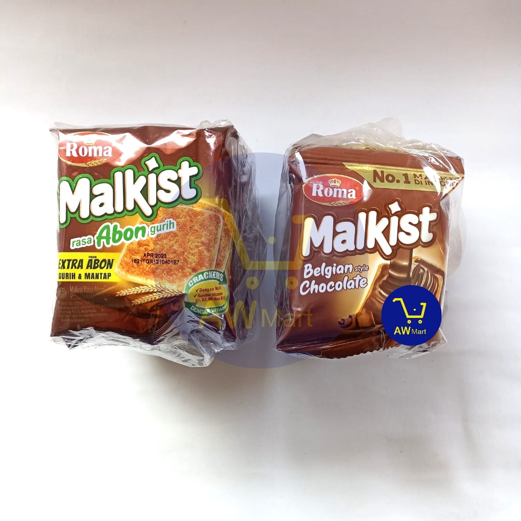 BISKUIT ROMA MALKIST RENCENG ISI 10 PCS  - ALL VARIAN