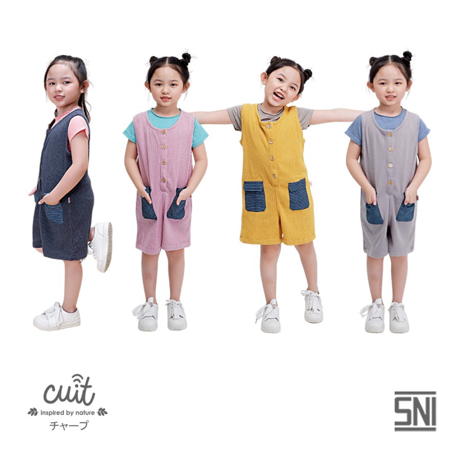 CUIT babywear Toddler Take Series Riko Overall Anak 1-5 Tahun