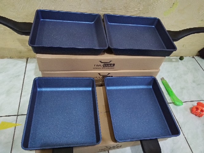 Panci Squre Pan 23cm By Neocook -alat Masak Tanpa Lengket