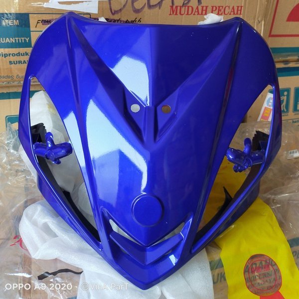 Cover Dasi Tameng Yamaha Juppiter MX Lama Warna Biru