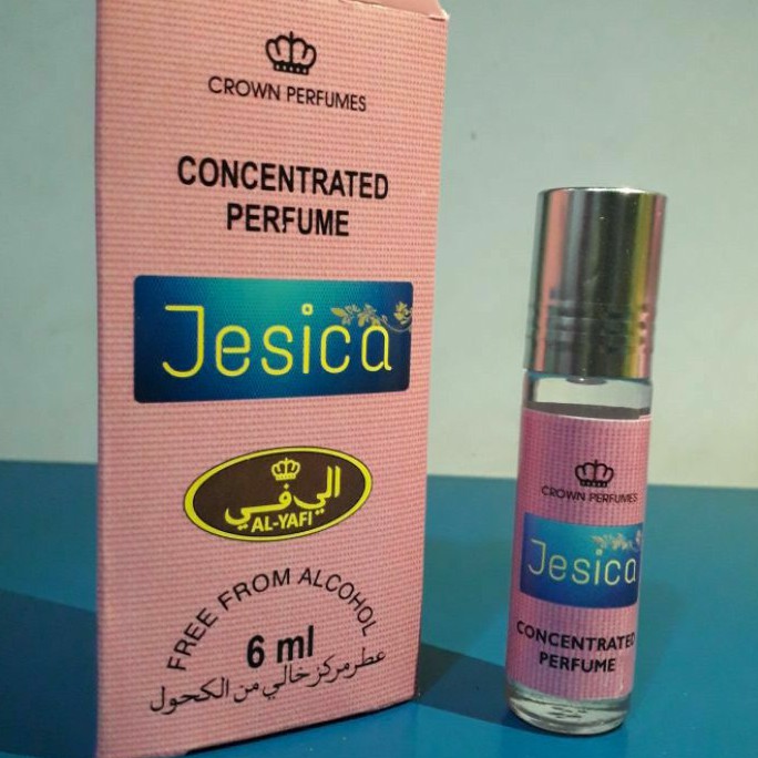 JESSICA Parfum AlYafi Minyak Wangi Roll On Non Alkohol Kemasan 6ml