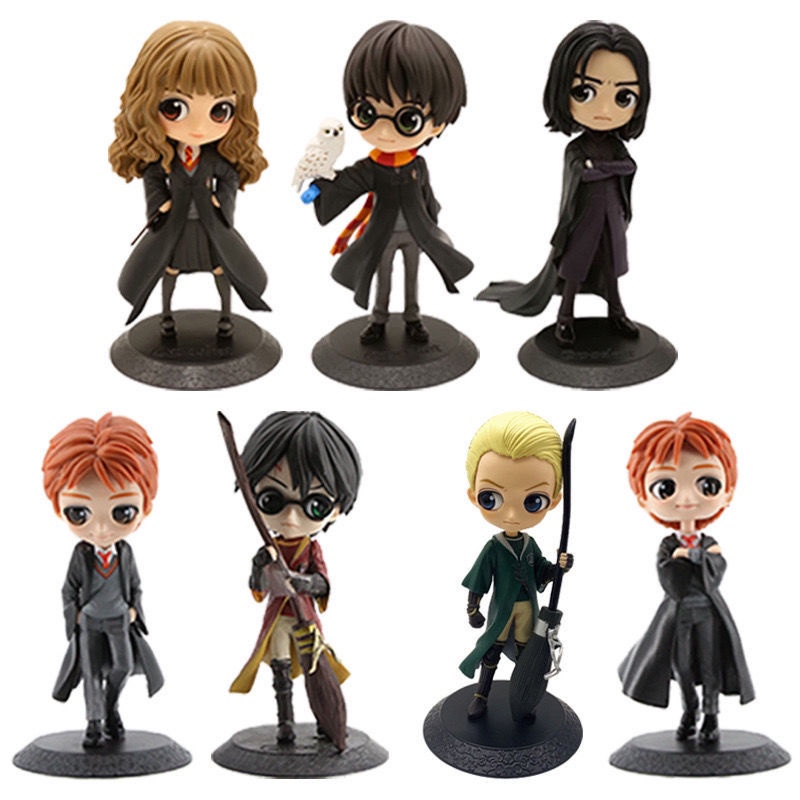 1pc Mainan Action Figure Karakter Anime Harry Potter George Ron Hermione Untuk Koleksi / Hadiah