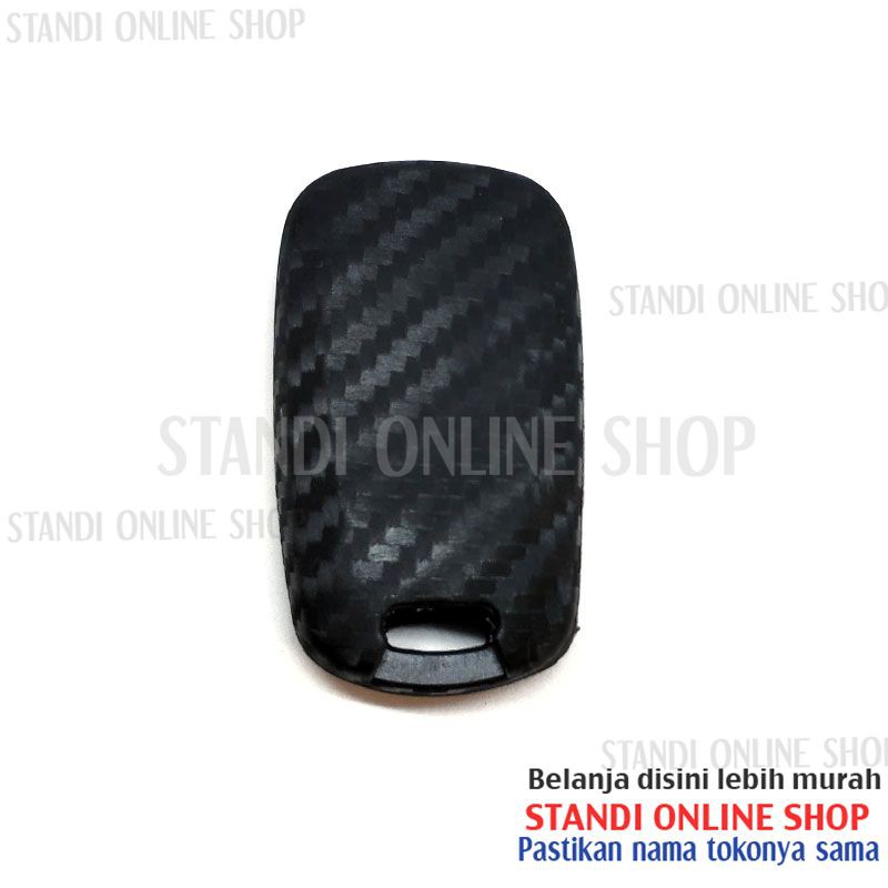 Kondom Kunci Silikon Carbon Remote Flipkey KIA Rio Sportage