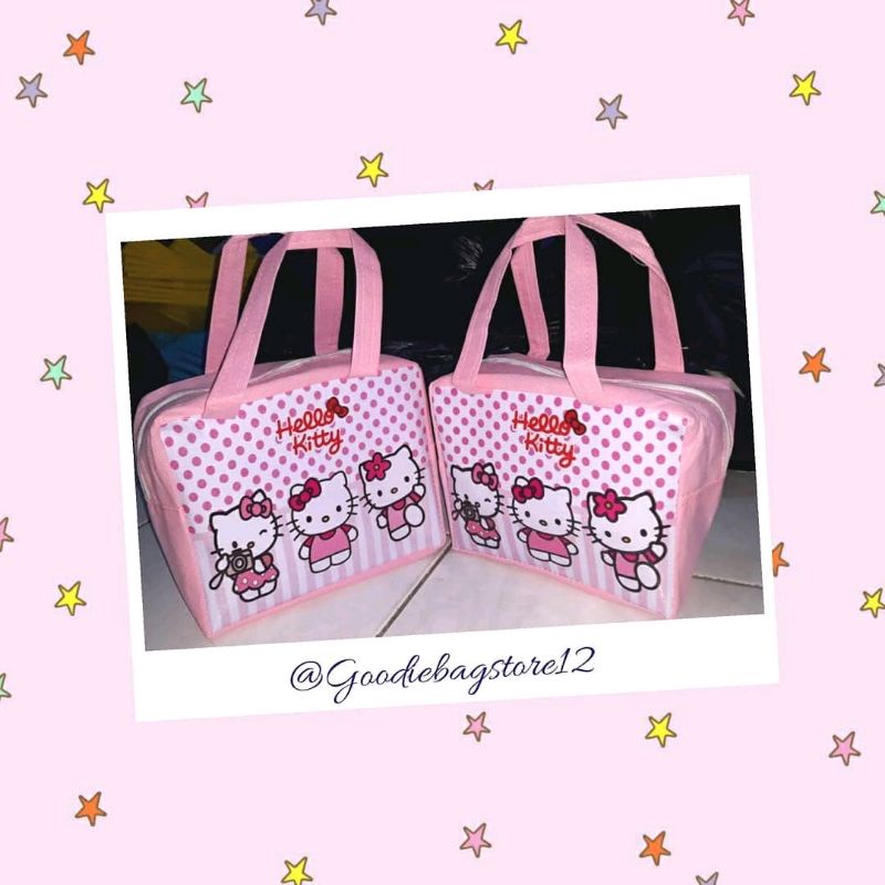 

PROMO SUPER Tas ultah hello Kitty tas souvernir goodiebag anak tas custom