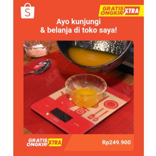 Krischef Timbangan Dapur Digital Timbangan Makanan