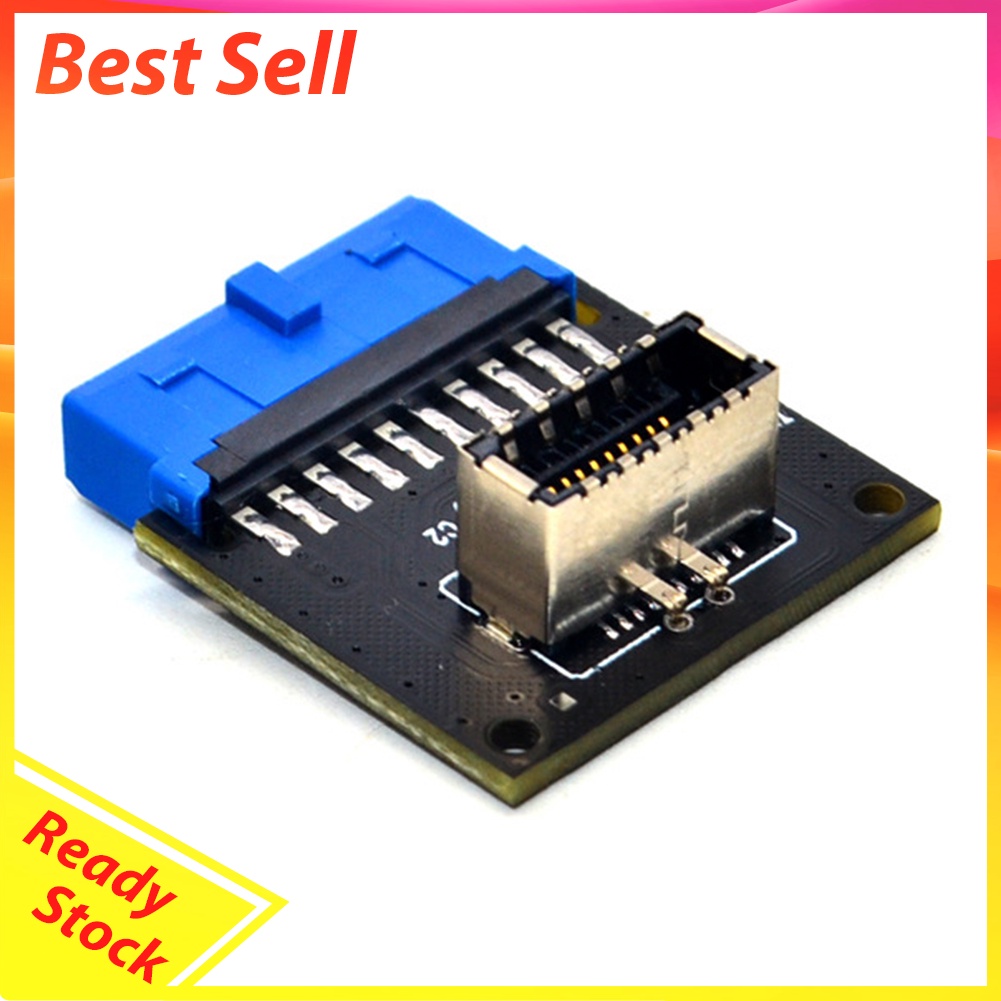 USB 3.1 Type C Front Panel Socket Board USB3.0 19Pin to TYPE-E 20Pin Module