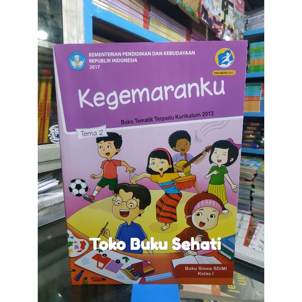 Buku Tema 2 kelas 1 SD/MI