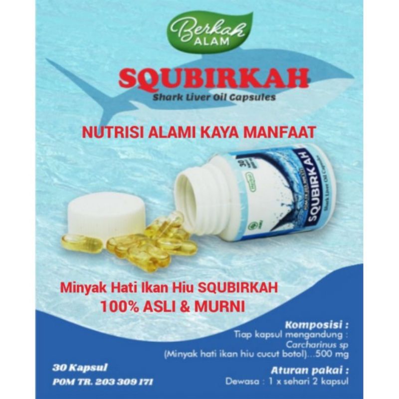 

minyak hati ikan hiu squbirkah100% asli dan murni