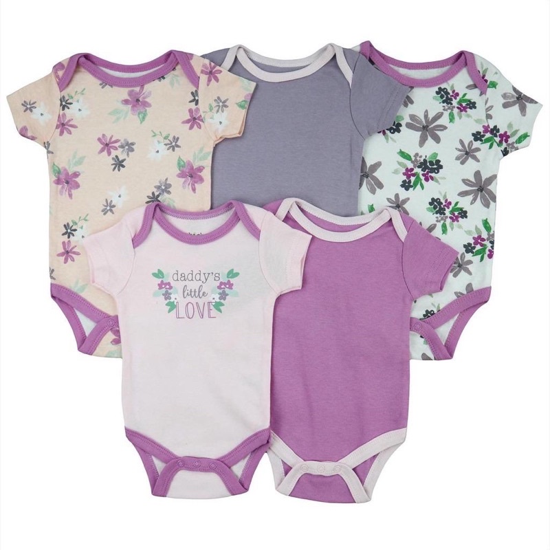 BABY K2 - Bodysuit isi 5 pcs motif i love my family