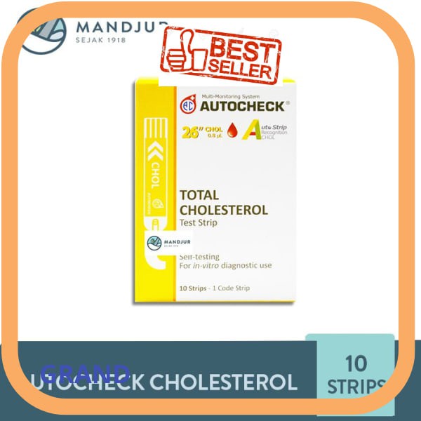 Jual Strip Autocheck Cholesterol Isi Strip Alat Strip Tes