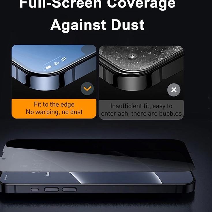 Recomended.. ( PRIVACY & MATTE ) gorilla glass screen protector anti fingerprint tempered glass for 