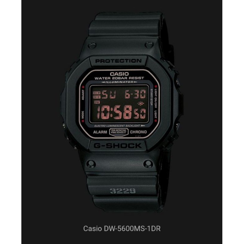 Jam Tangan Casio G Shock DW5600 MS1