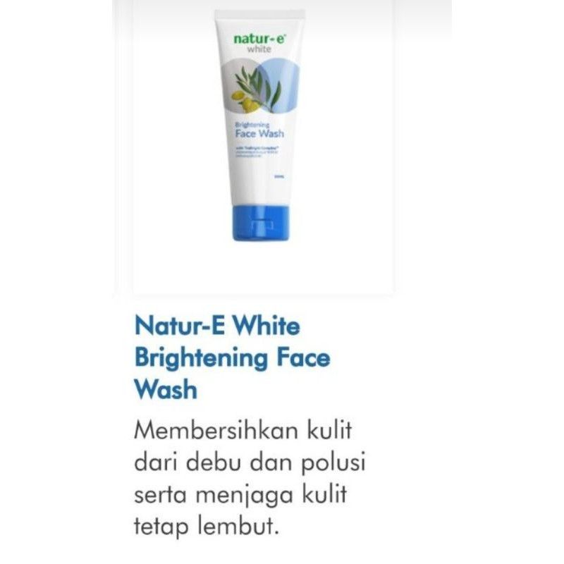 Natur-E White face wash