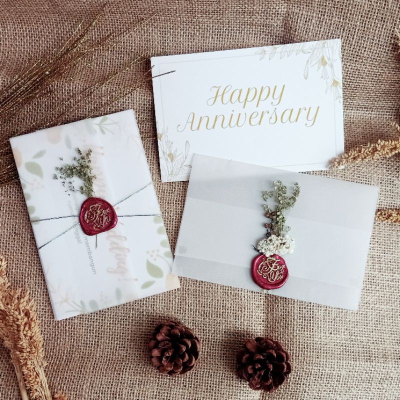 KARTU UCAPAN DAN AMPLOP KALKIR DAN UNDANGAN PERNIKAHAN DLL