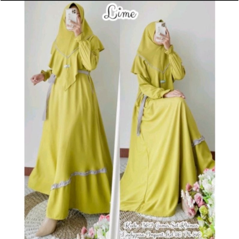 GAMIS SET BERGO BY RIBYKA COLLECTION