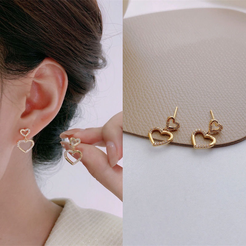 Anting AT 138 Bahan S925 Fashion Wanita Anting Keren Lucu Unik Elegant /BS